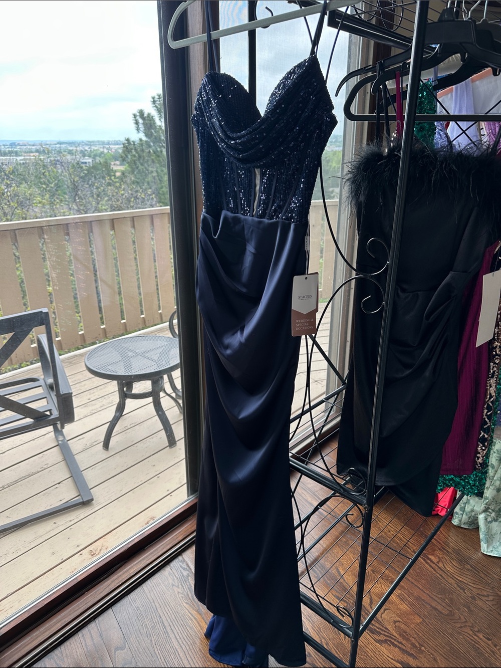 Navy NWT evening gown